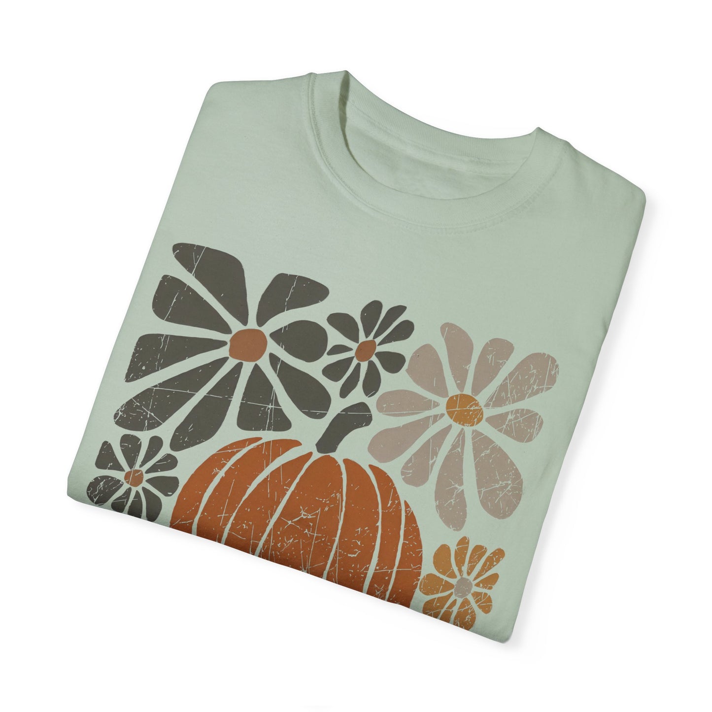 Boho Pumpkin Dark Tee - Comfort Colors