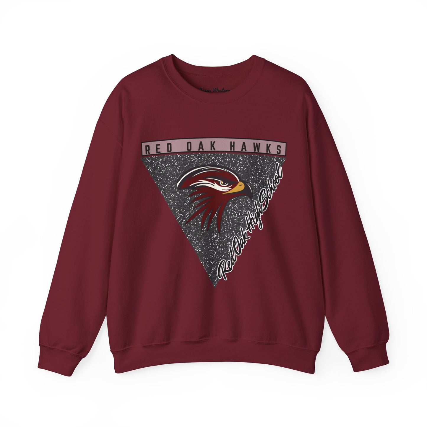 Hawks Triangle Crewneck - Gildan