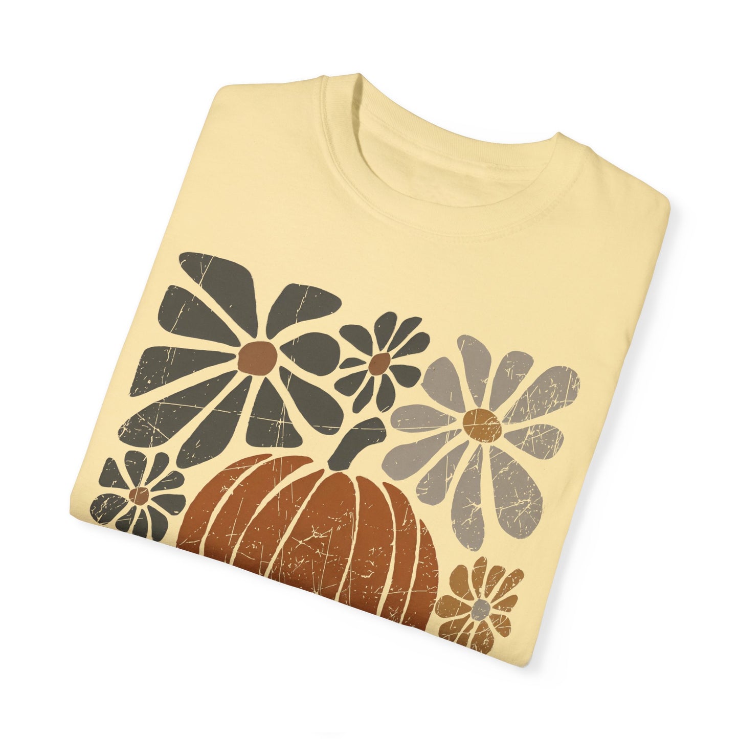 Boho Pumpkin Dark Tee - Comfort Colors