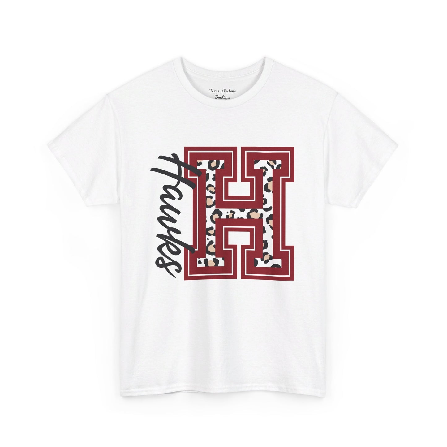 Hawks Cheetah Tee - Gildan