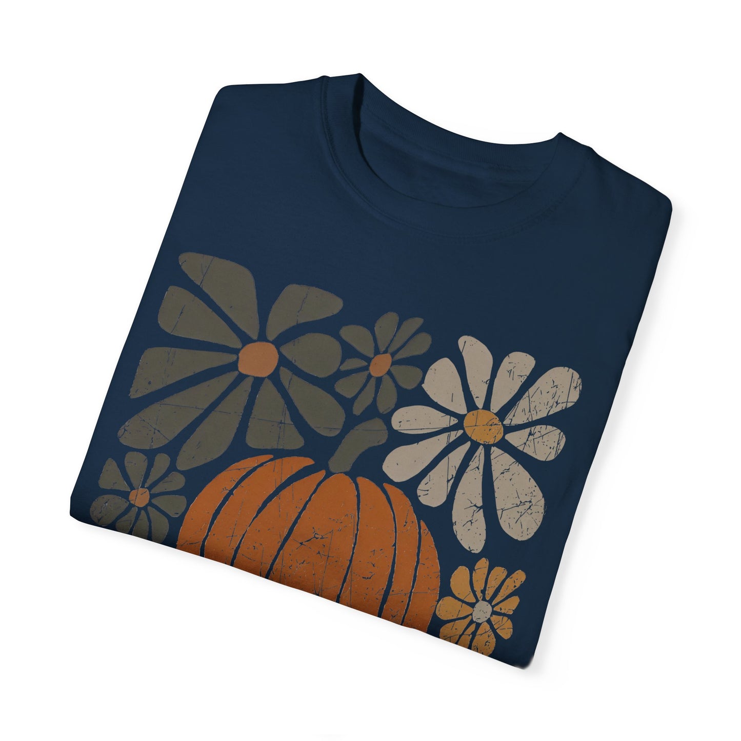 Boho Pumpkin Dark Tee - Comfort Colors