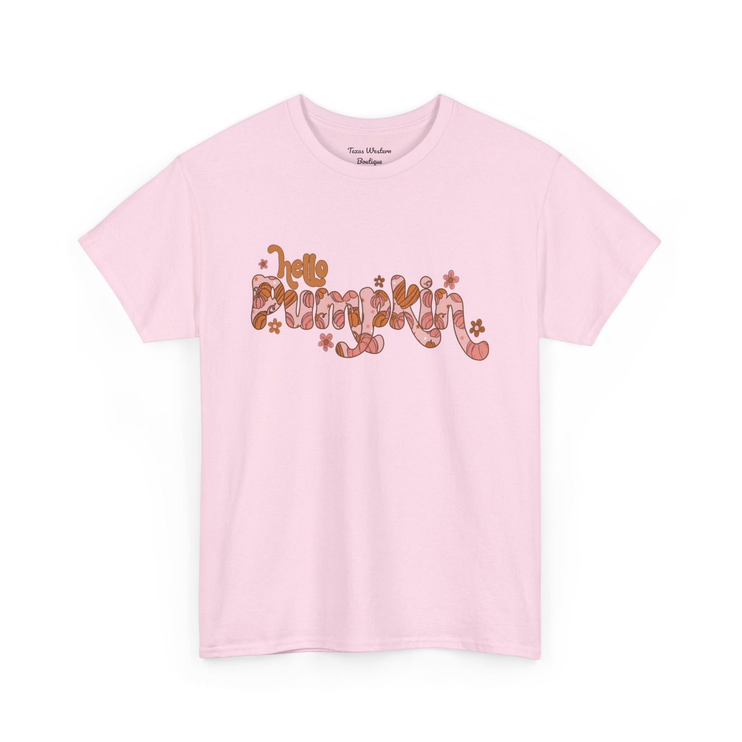 Hello Pumpkin Tee - Gildan