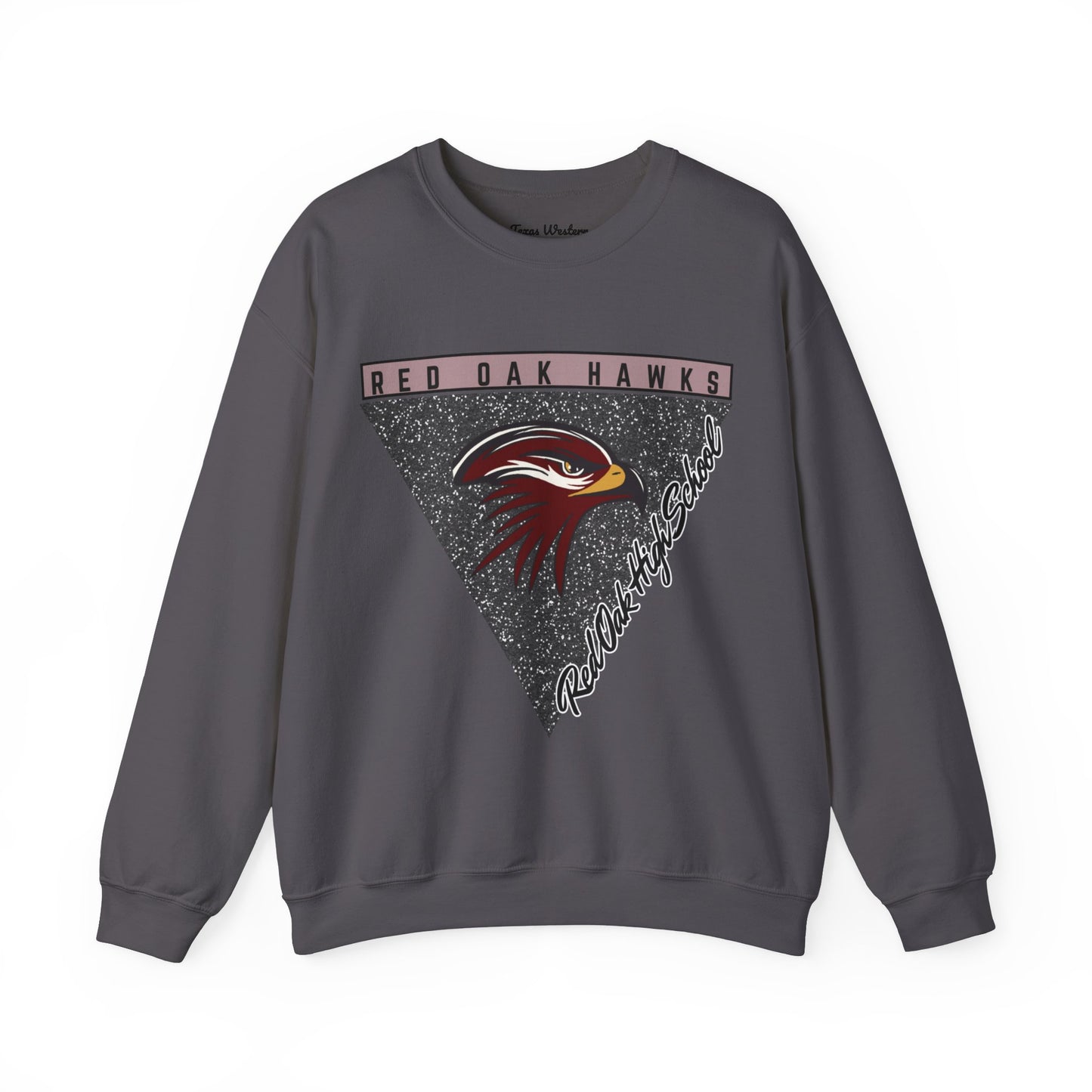 Hawks Triangle Crewneck - Gildan