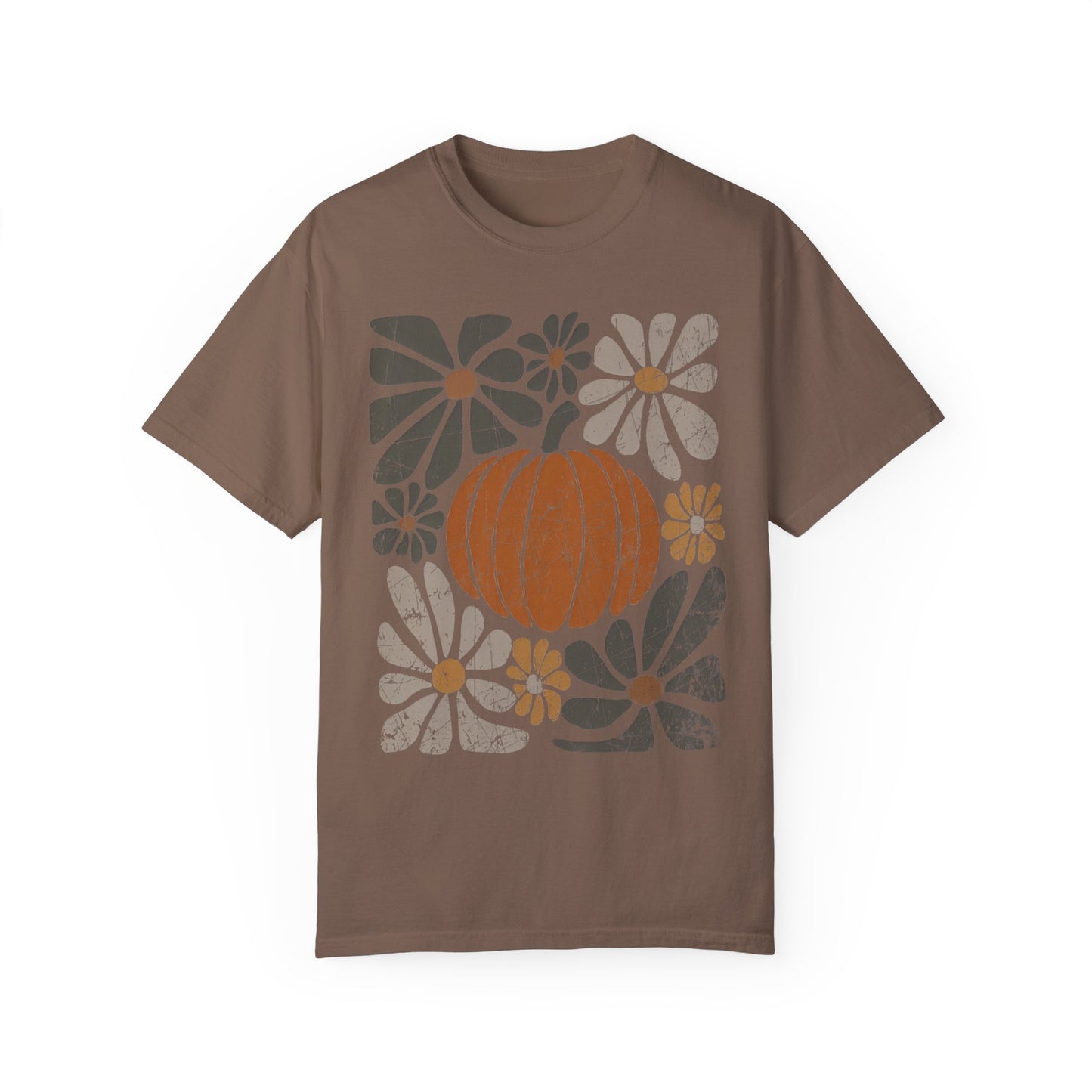 Boho Pumpkin Dark Tee - Comfort Colors