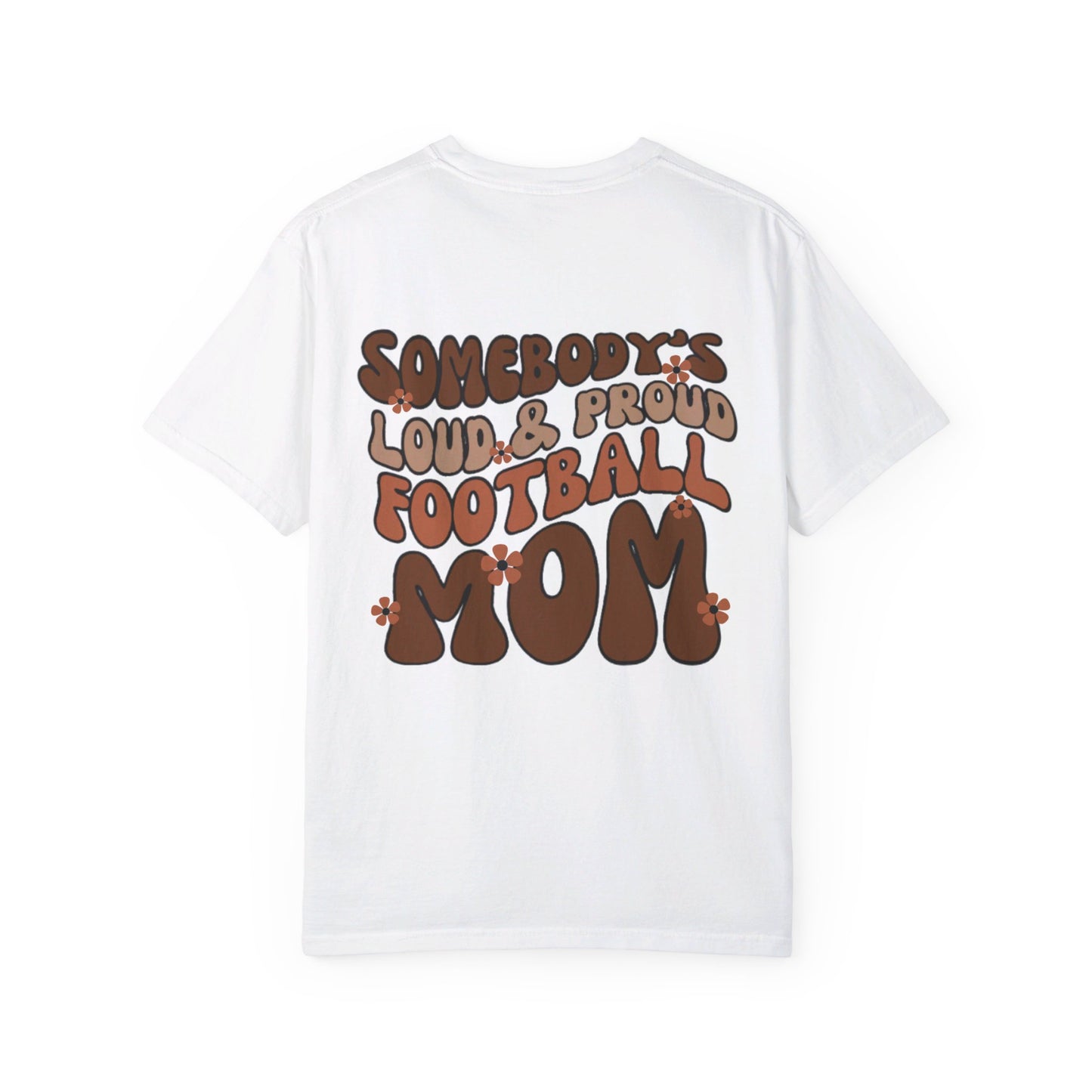 Football Mom Front/Back Tee - Comfort Colors