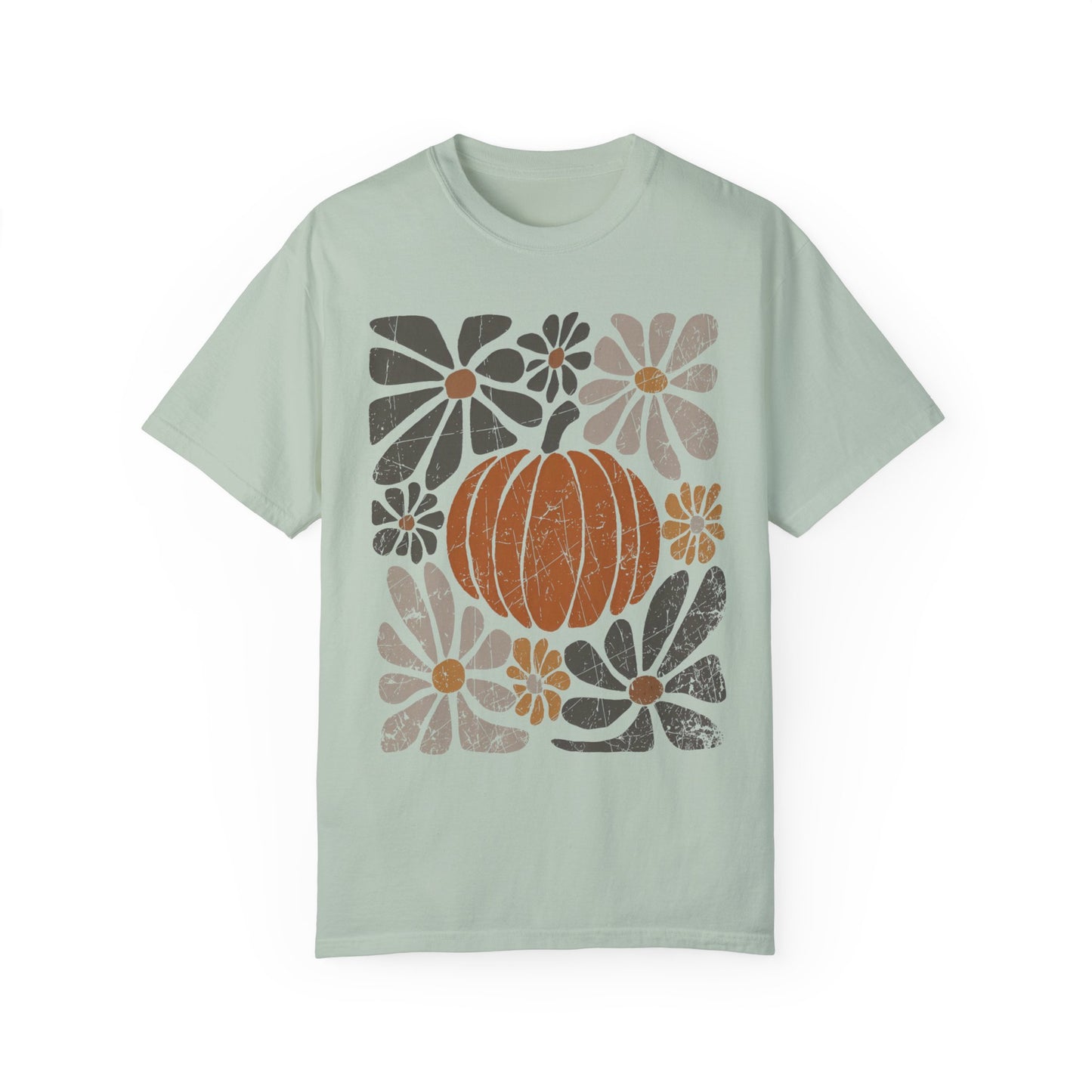 Boho Pumpkin Dark Tee - Comfort Colors