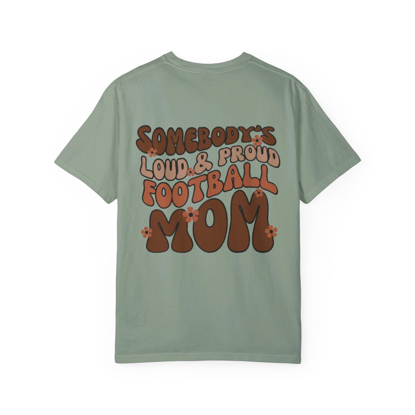 Football Mom Front/Back Tee - Comfort Colors