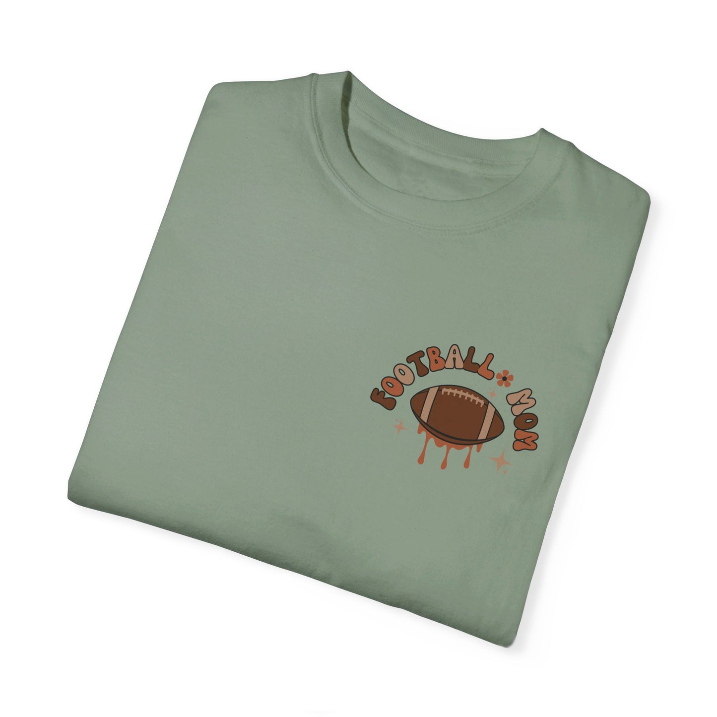Football Mom Front/Back Tee - Comfort Colors