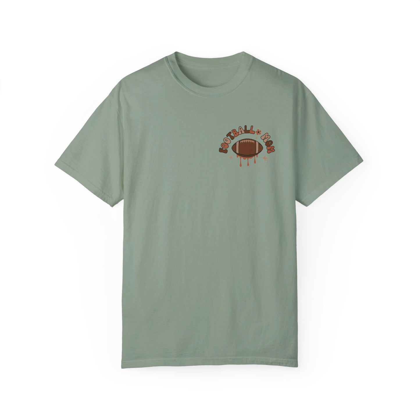 Football Mom Front/Back Tee - Comfort Colors