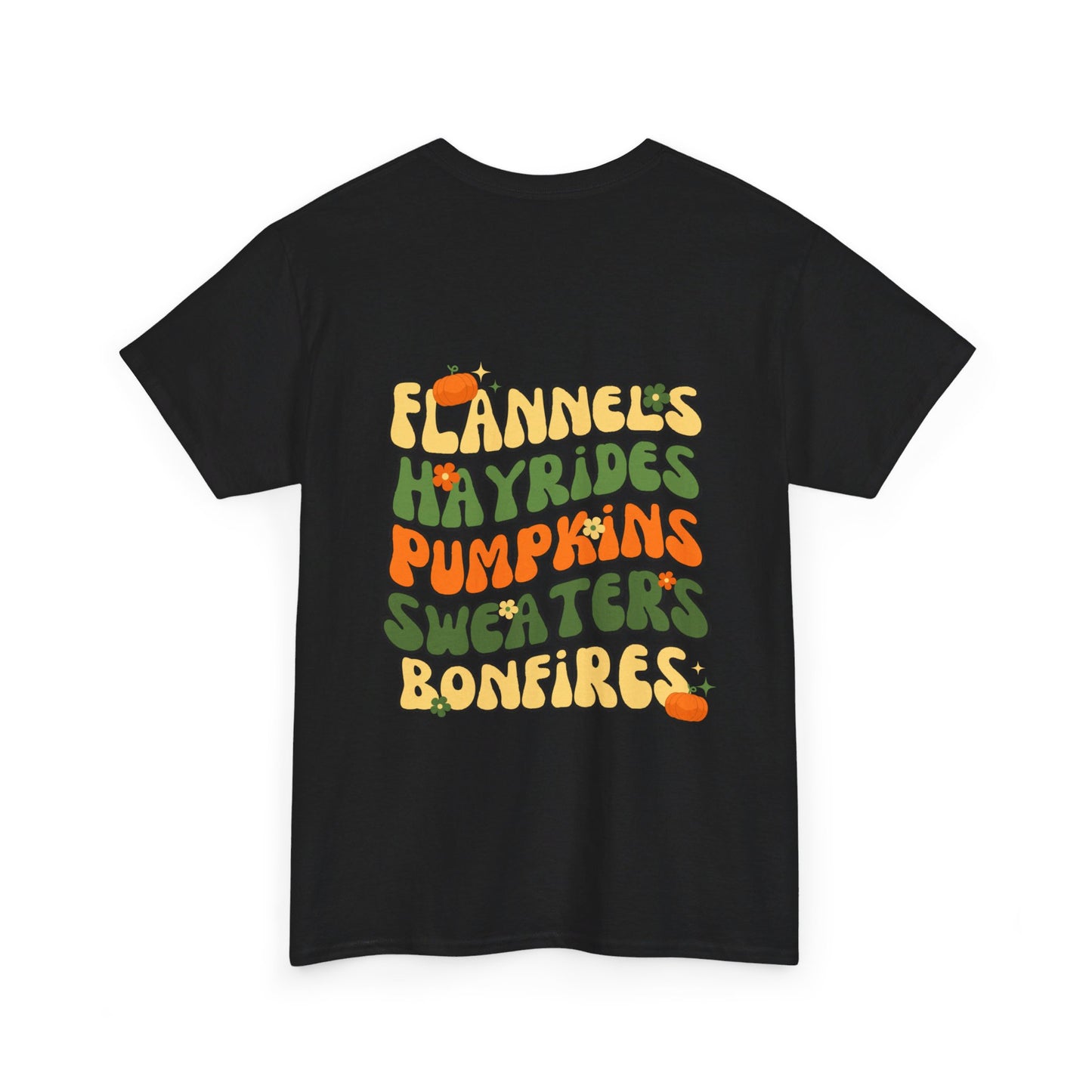 Fall Things Tee Front/Back Design - Gildan