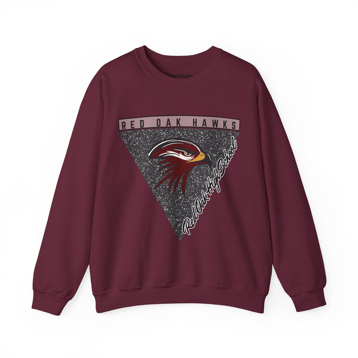 Hawks Triangle Crewneck - Gildan