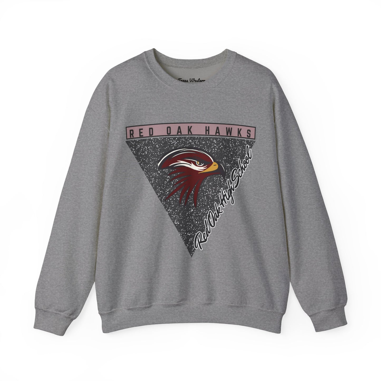 Hawks Triangle Crewneck - Gildan