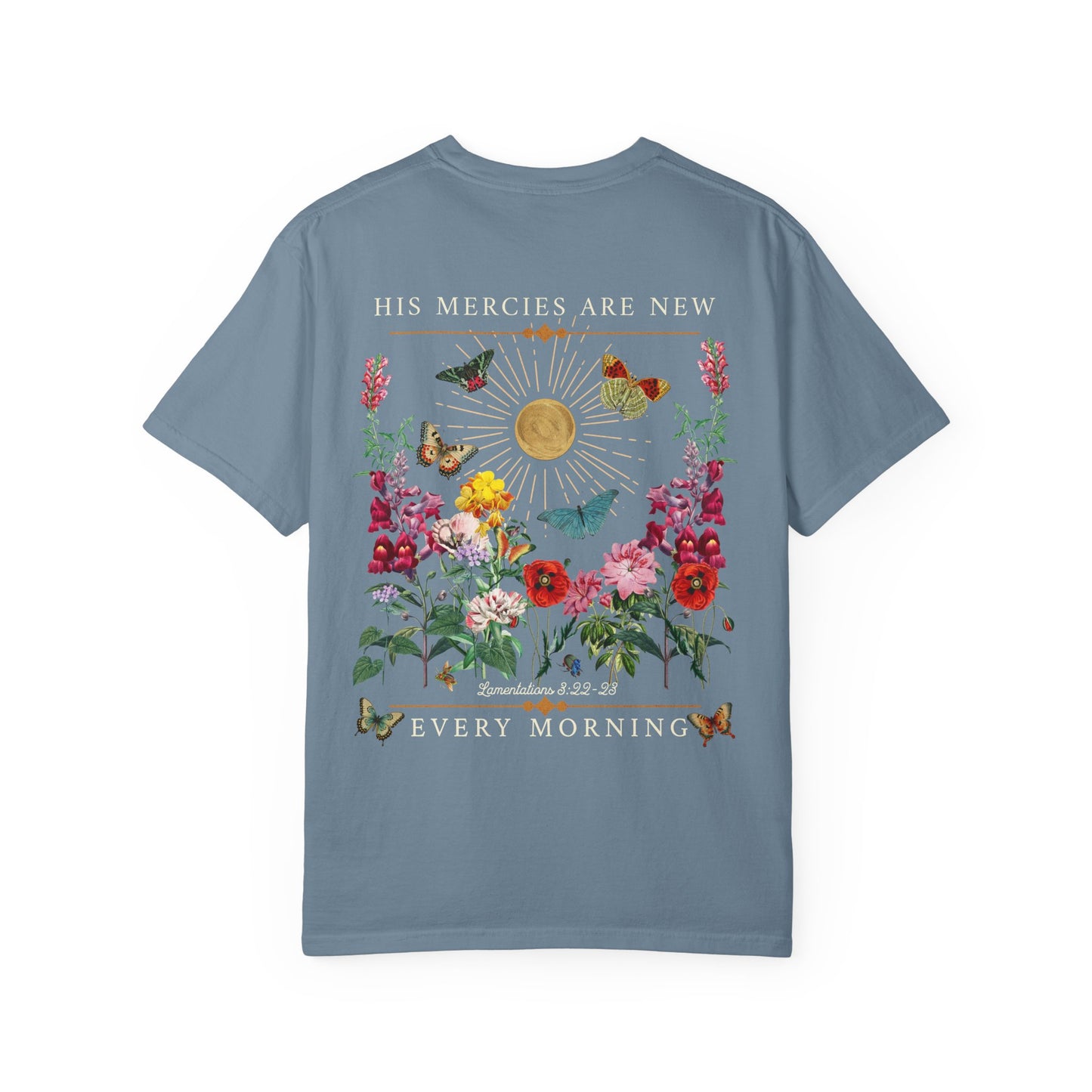 His Mercies are New Tee - Comfort Colors