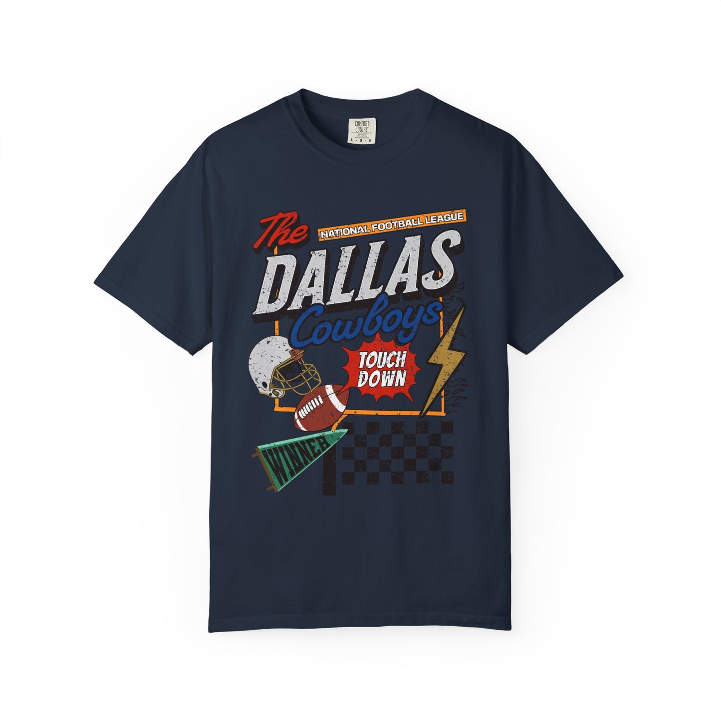 The Dallas Cowboys Tee - Comfort Colors