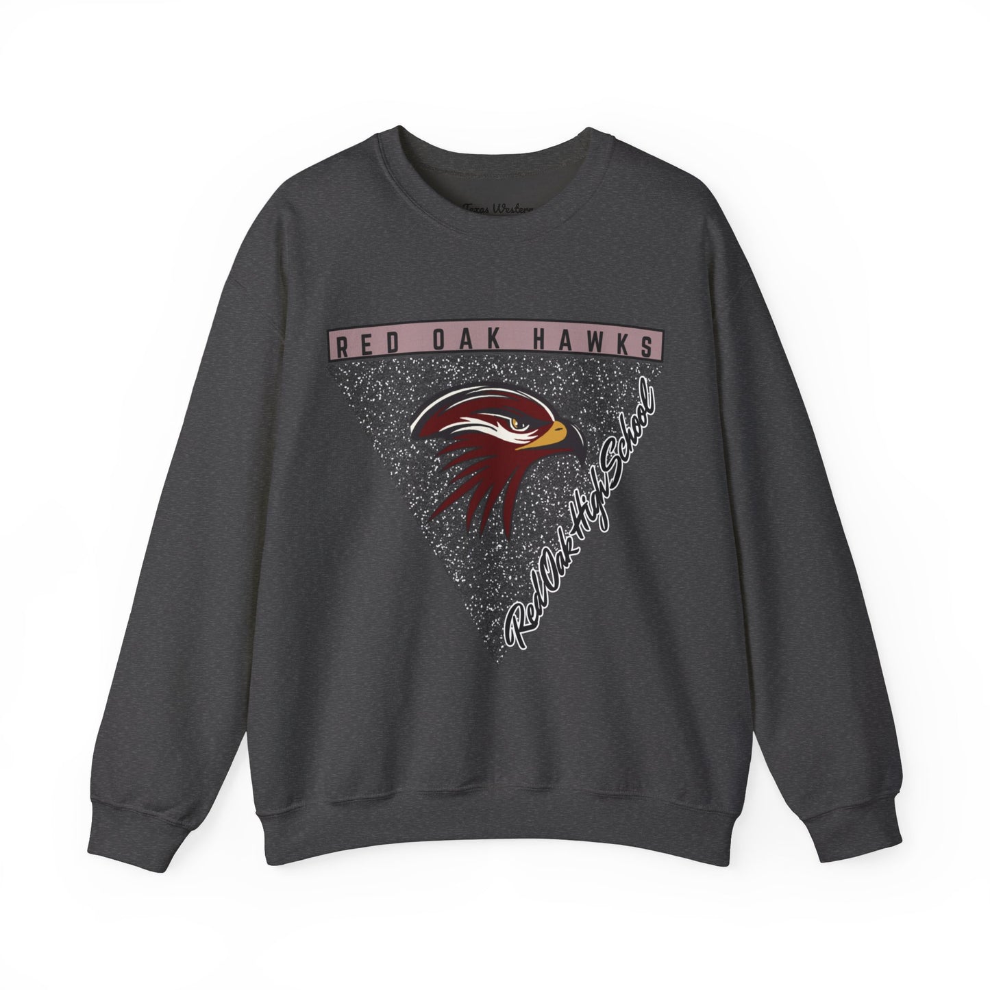 Hawks Triangle Crewneck - Gildan