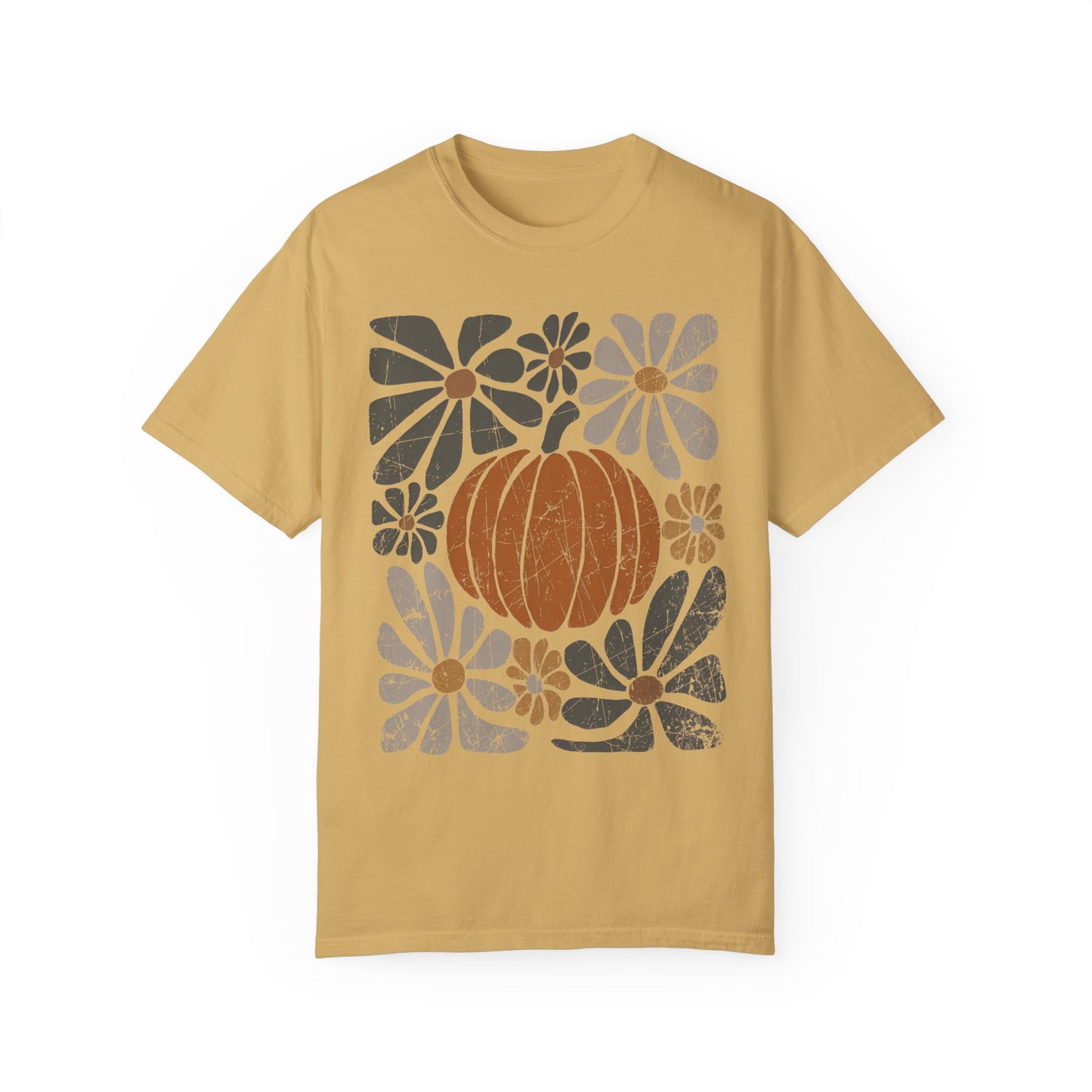 Boho Pumpkin Dark Tee - Comfort Colors
