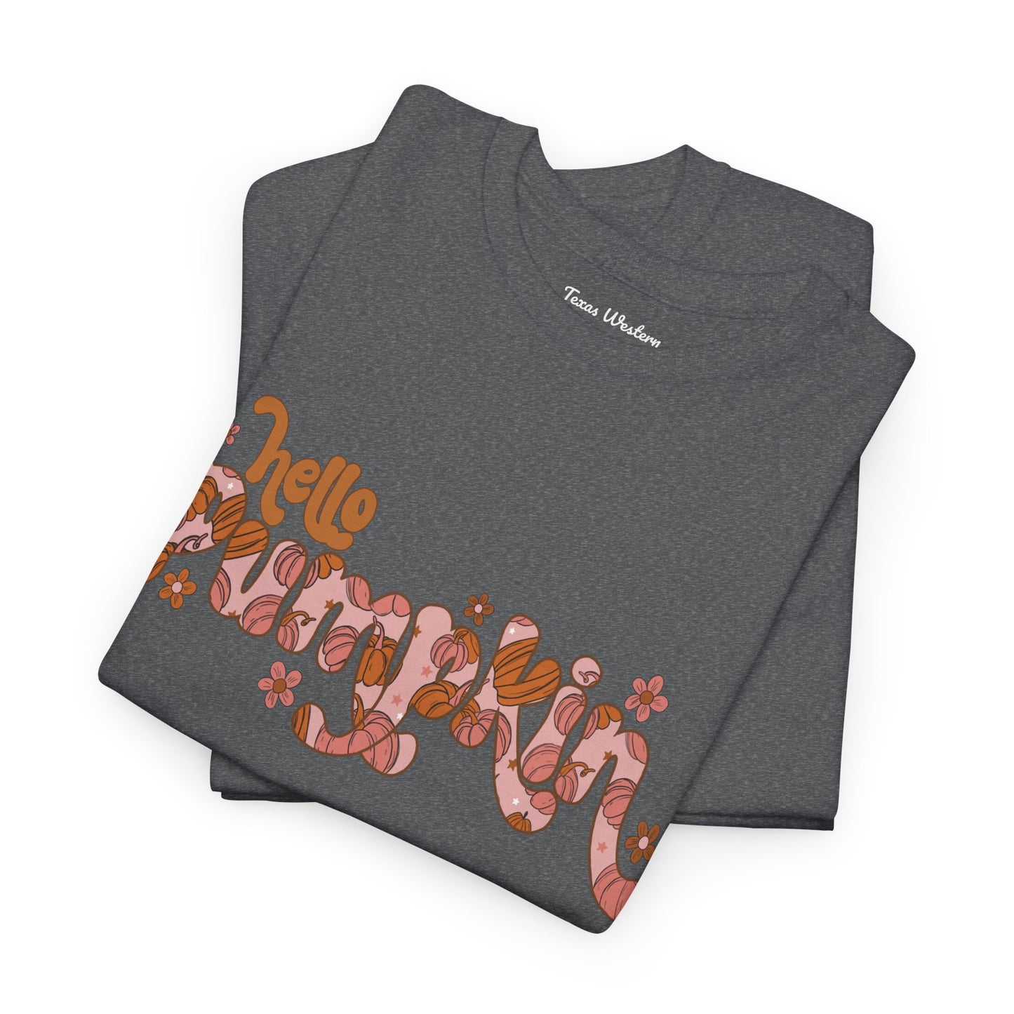 Hello Pumpkin Tee - Gildan