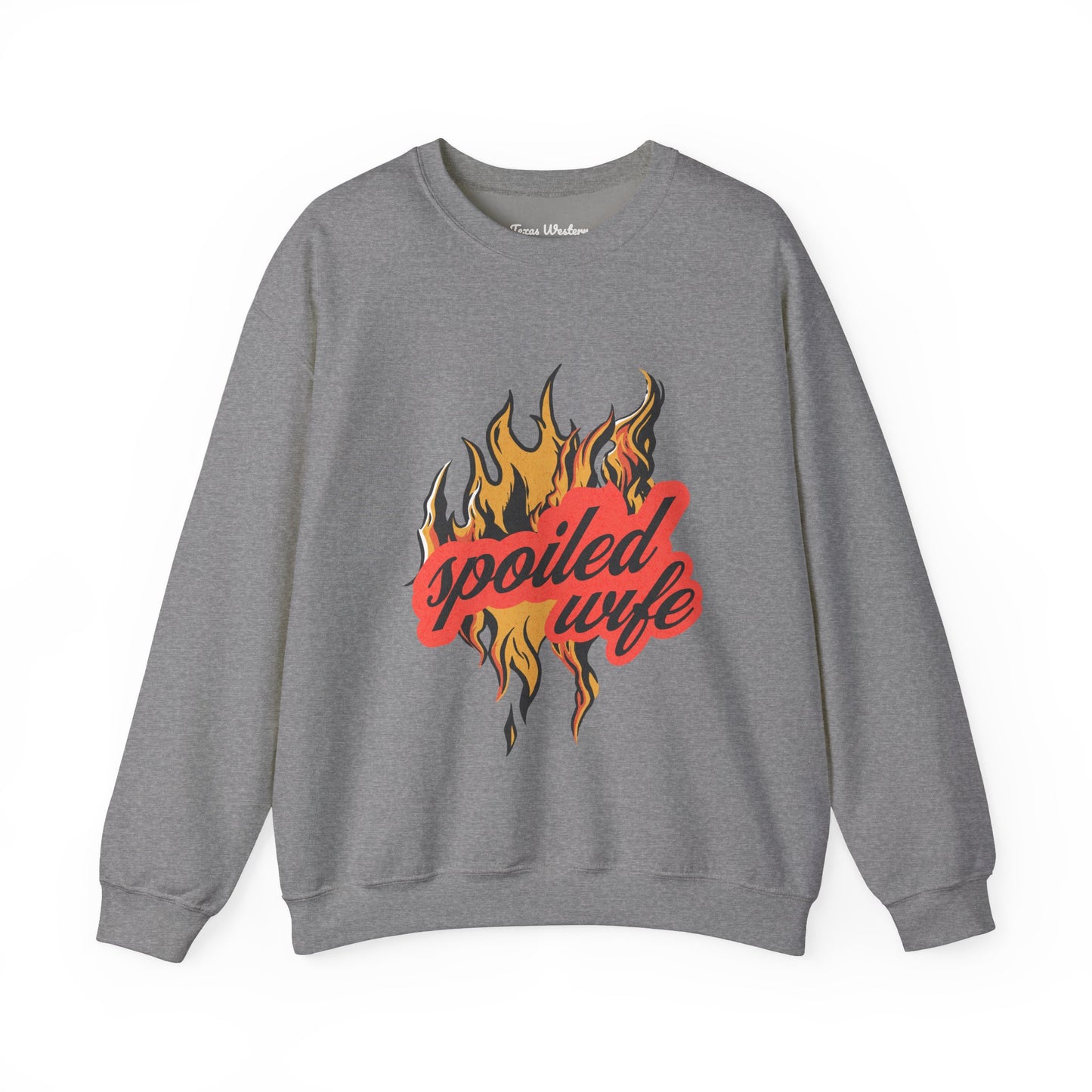 Spoiled Wife Crewneck - Gildan