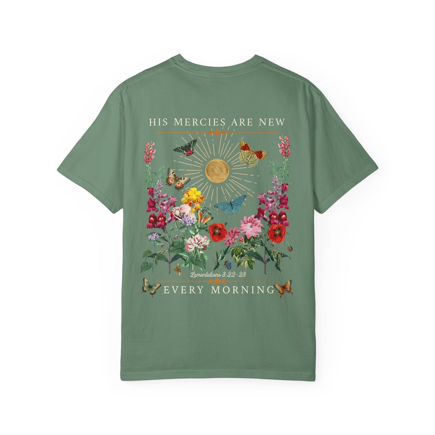 His Mercies are New Tee - Comfort Colors