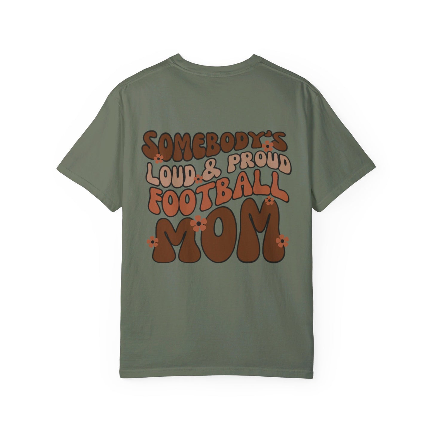 Football Mom Front/Back Tee - Comfort Colors