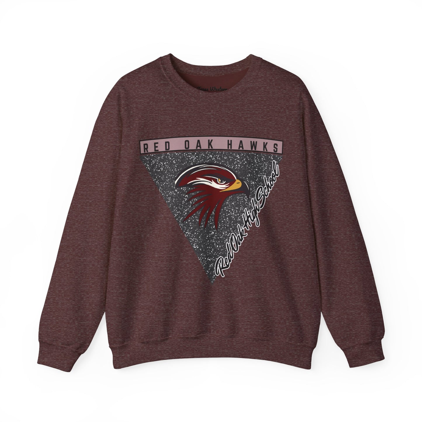 Hawks Triangle Crewneck - Gildan