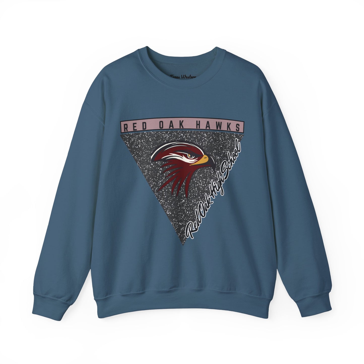 Hawks Triangle Crewneck - Gildan