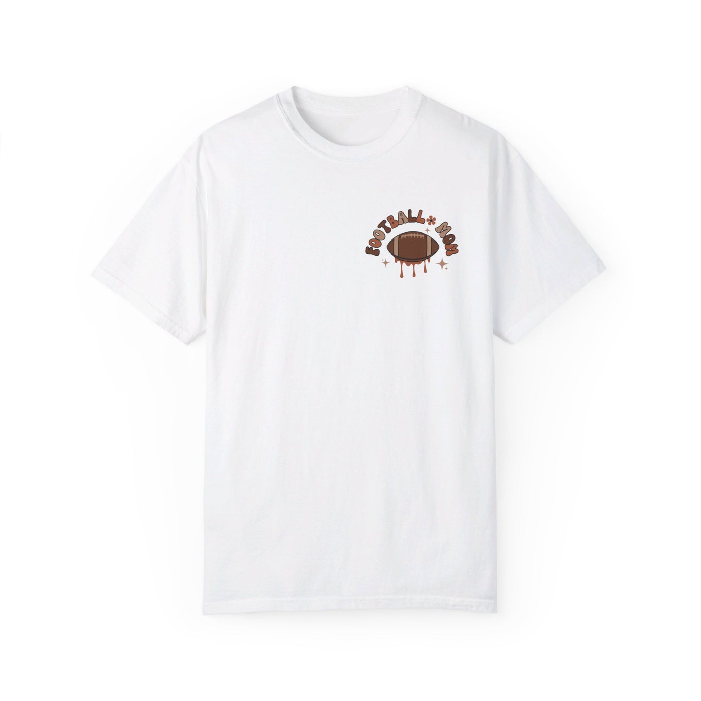 Football Mom Front/Back Tee - Comfort Colors