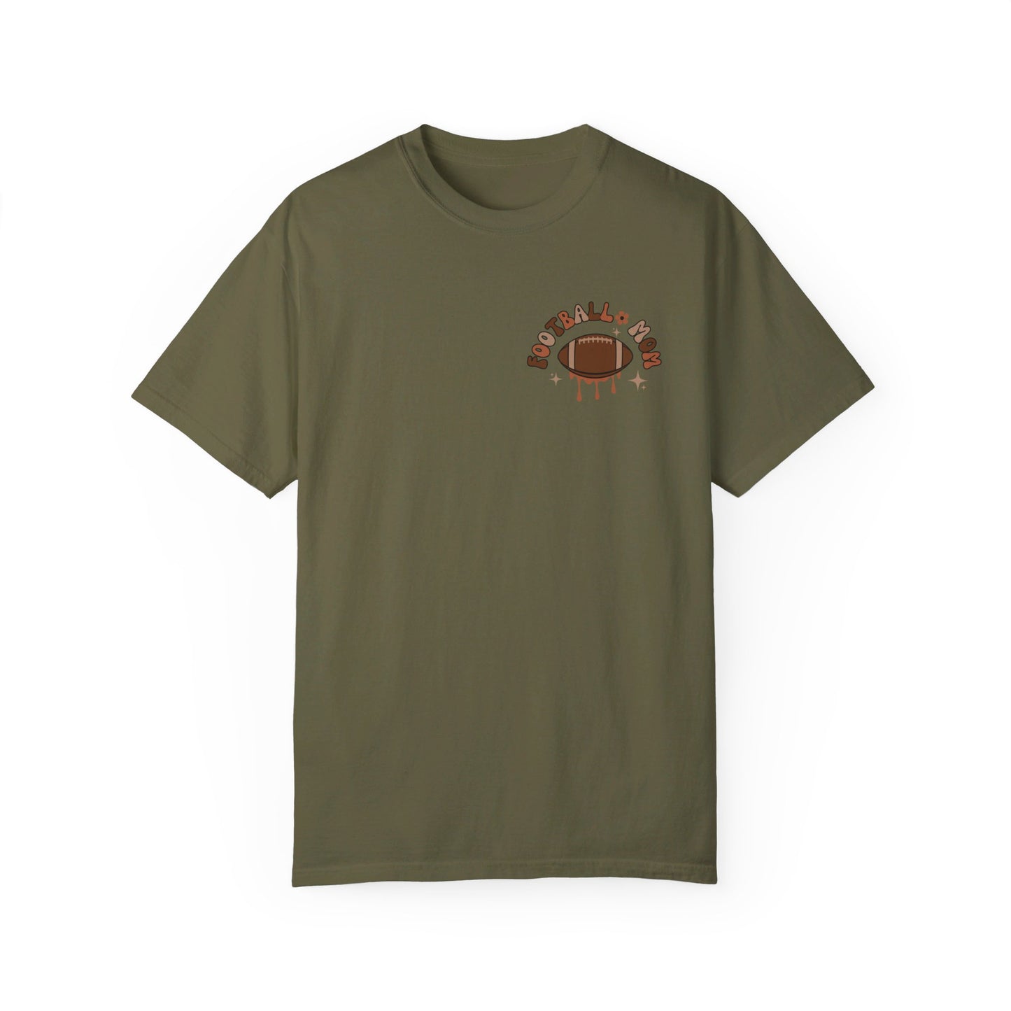 Football Mom Front/Back Tee - Comfort Colors