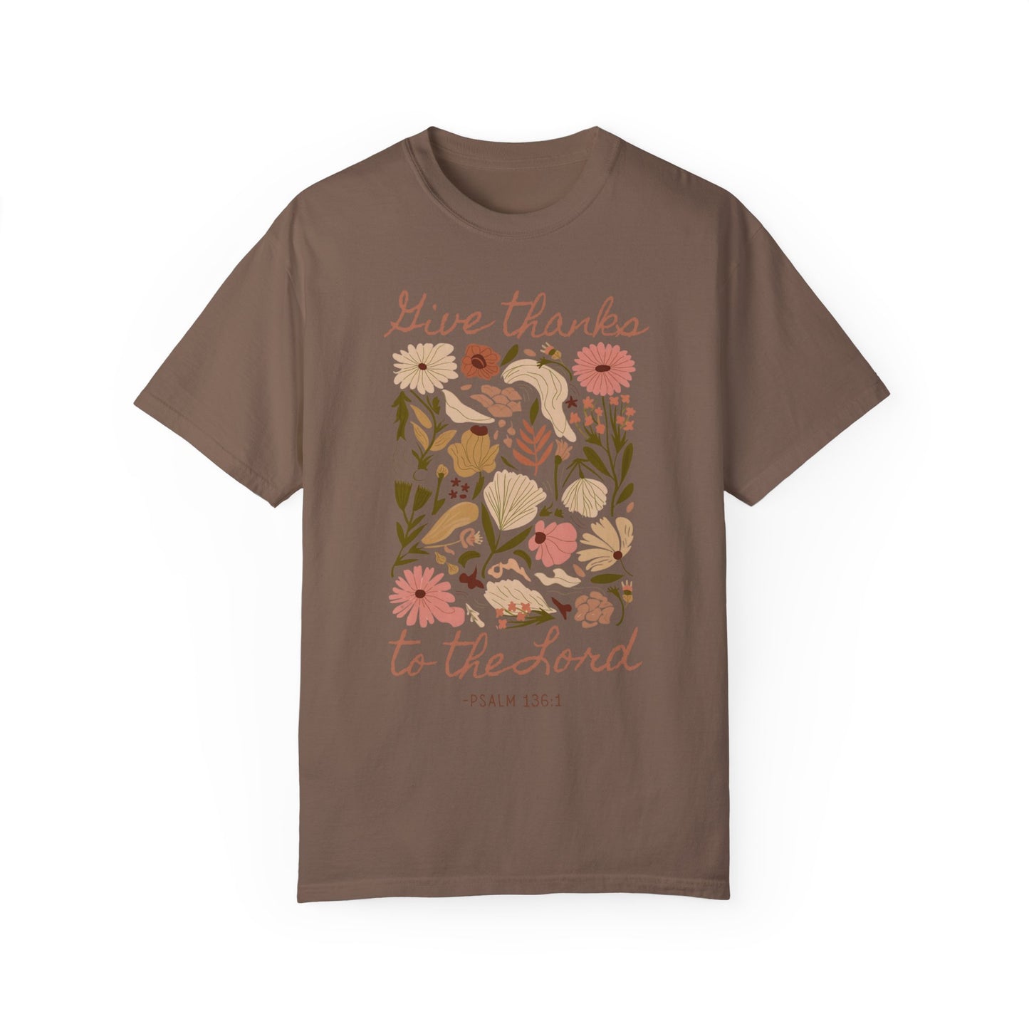 Give Thanks Boho Tee - Comfort Colors