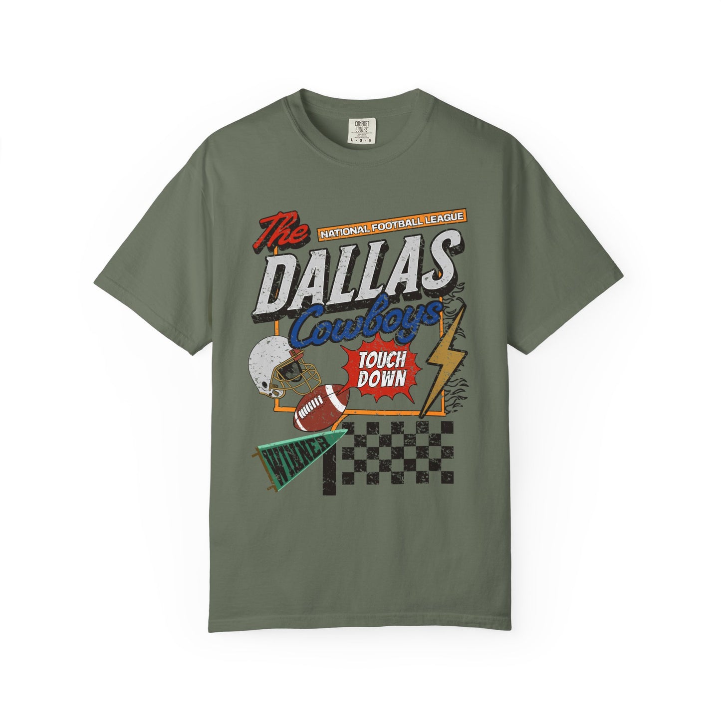 The Dallas Cowboys Tee - Comfort Colors