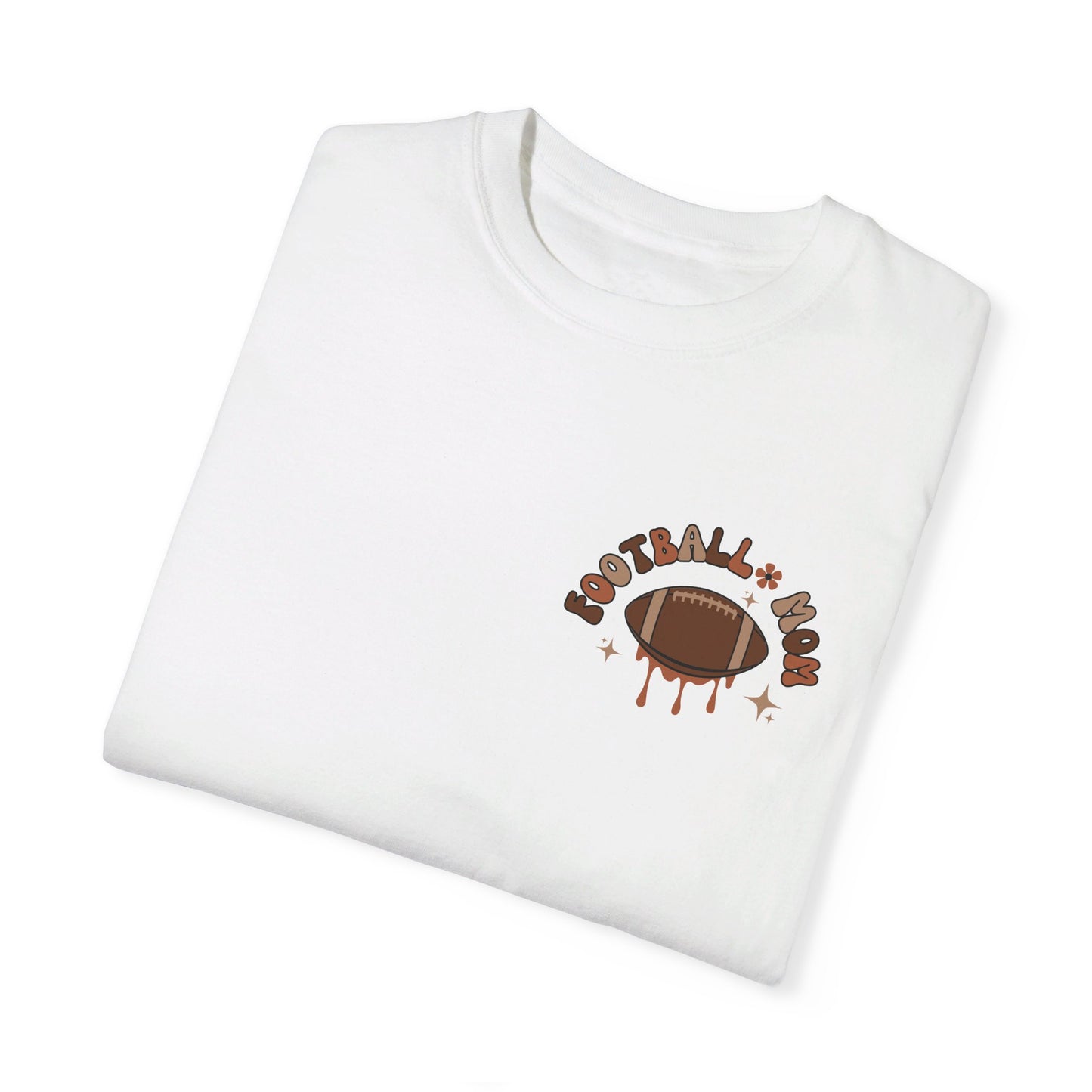 Football Mom Front/Back Tee - Comfort Colors