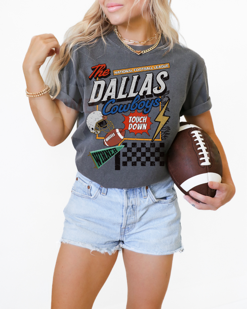 The Dallas Cowboys Tee - Comfort Colors