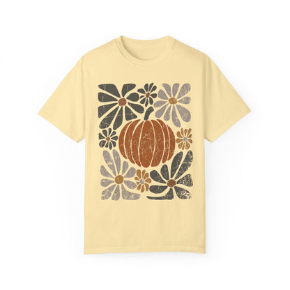 Boho Pumpkin Dark Tee - Comfort Colors