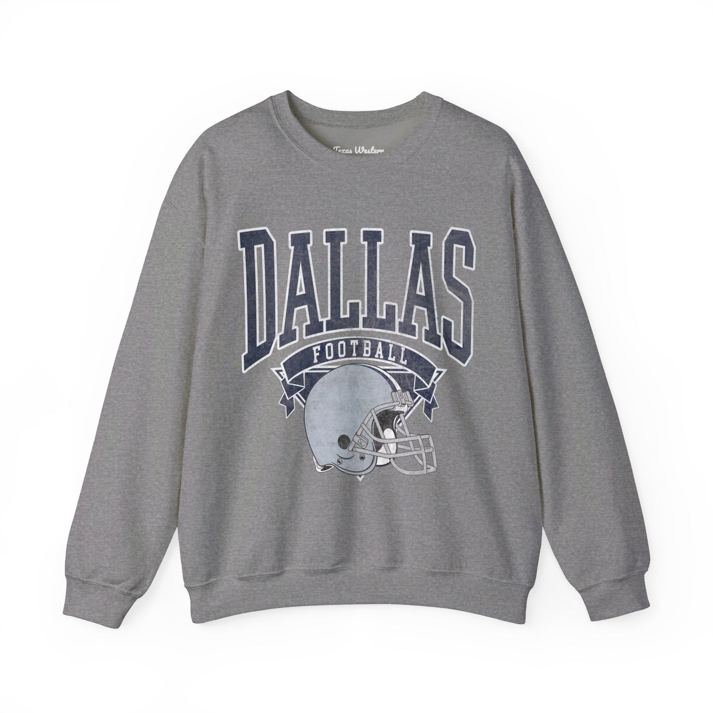 Dallas Football Crewneck - Gildan