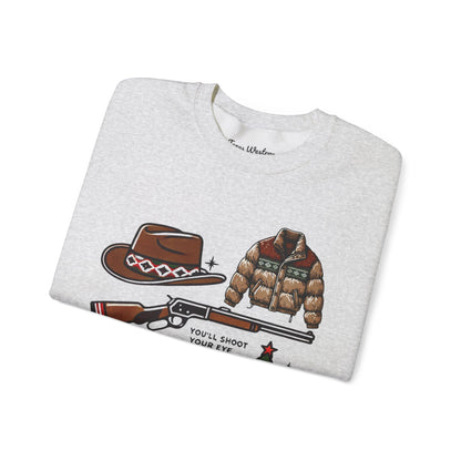 Shoot Your Eye Out Crewneck - Gildan