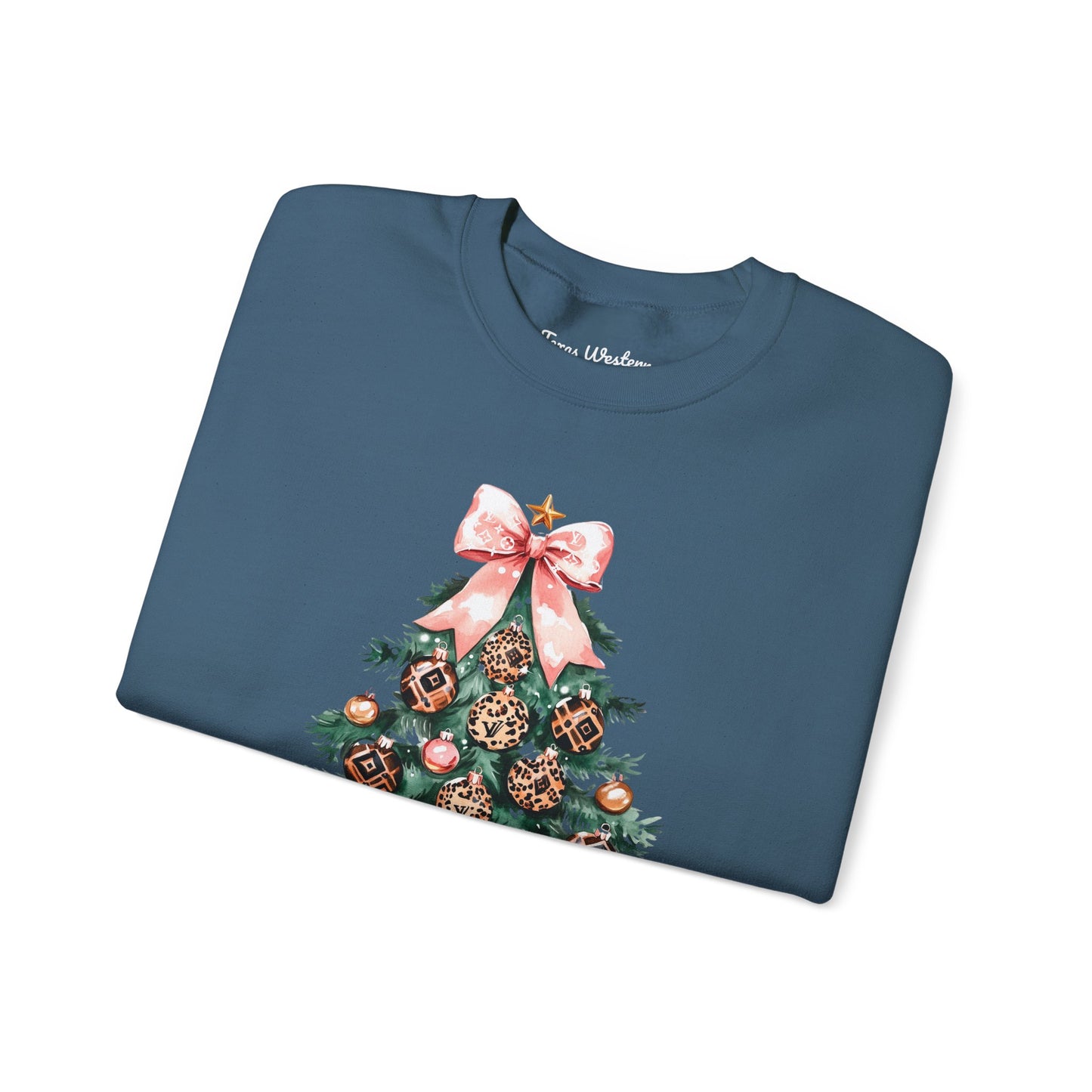 Boujiie Christmas Tree Crewneck - Gildan