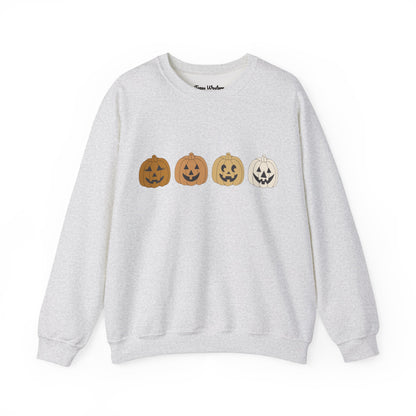 Four Pumpkins Crewneck - Gildan