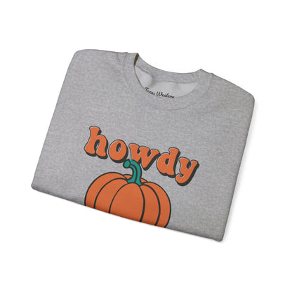 Howdy Pumpkin Crewneck - Gildan