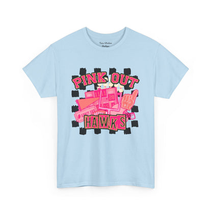 Pink Out Hawks Tee - Gildan