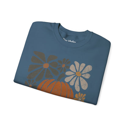 Boho Pumpkin Dark Crewneck - Gildan