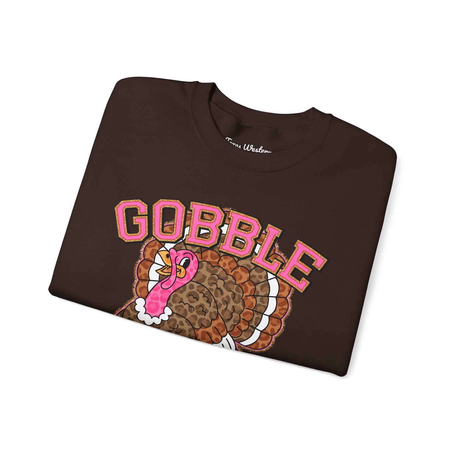 Gobble Till you Wobble Crewneck - Gildan