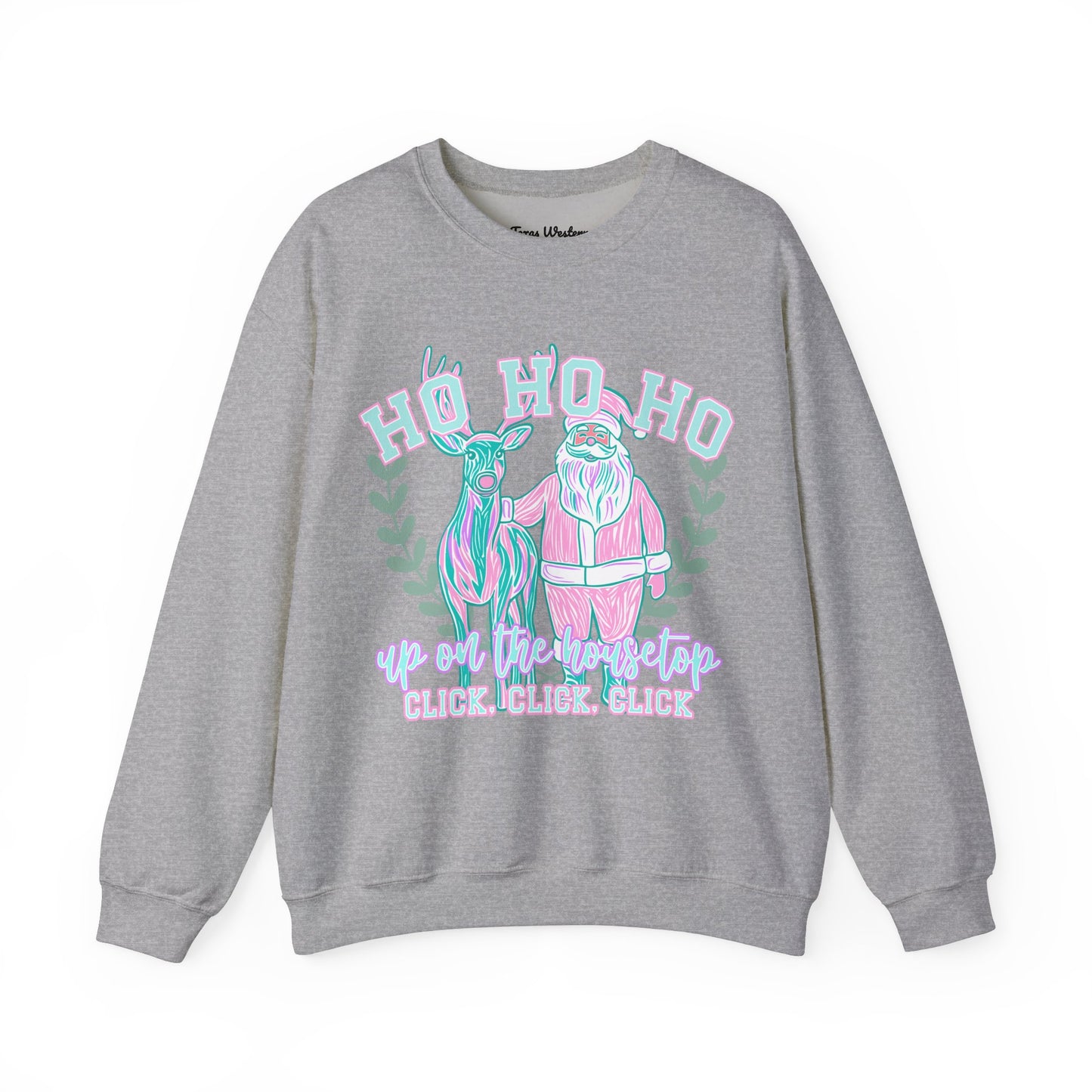 Up On the House Top Crewneck - Gildan