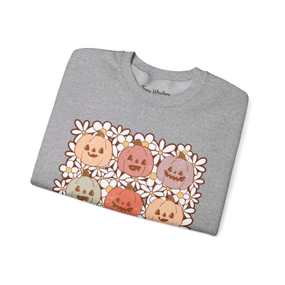 Nine Pumpkins Crewneck - Gildan
