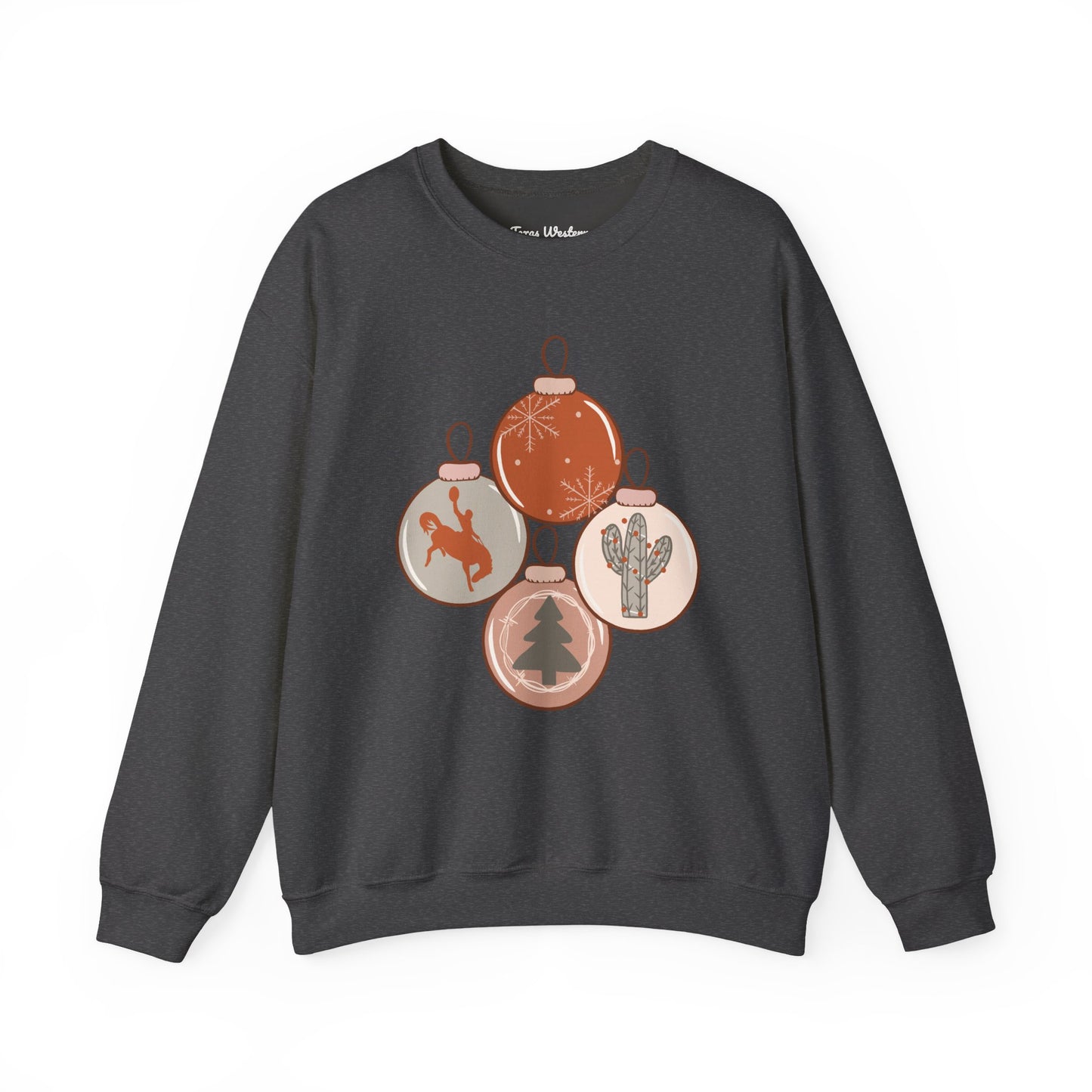 Cowboy Ornaments Crewneck - Gildan