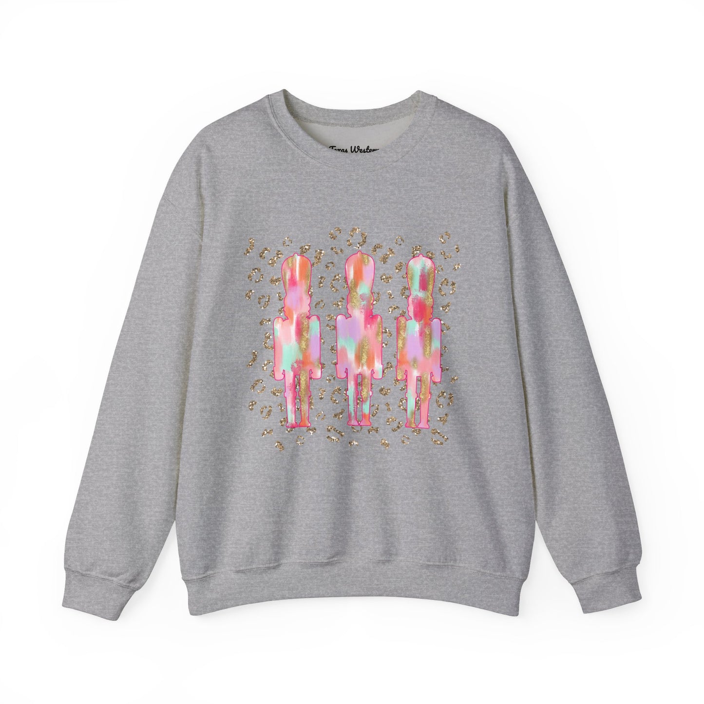 Brushstroke Nutcracker Crewneck - Gildan