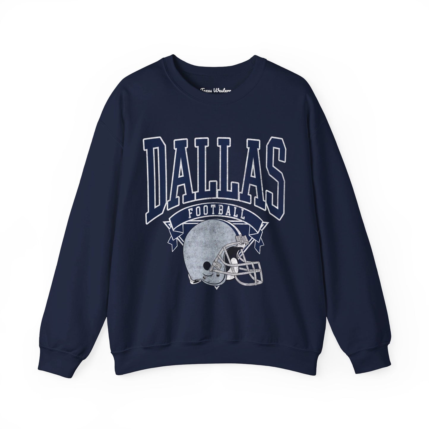 Dallas Football Crewneck - Gildan