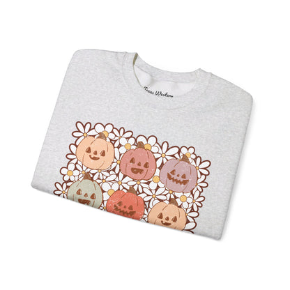 Nine Pumpkins Crewneck - Gildan