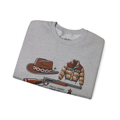 Shoot Your Eye Out Crewneck - Gildan