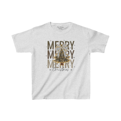 Camo Merry Christmas Tee - KIDS - Gildan