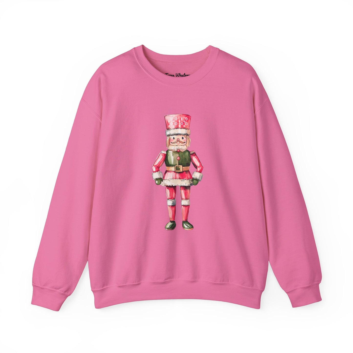Pink Nutcracker Crewneck - Gildan